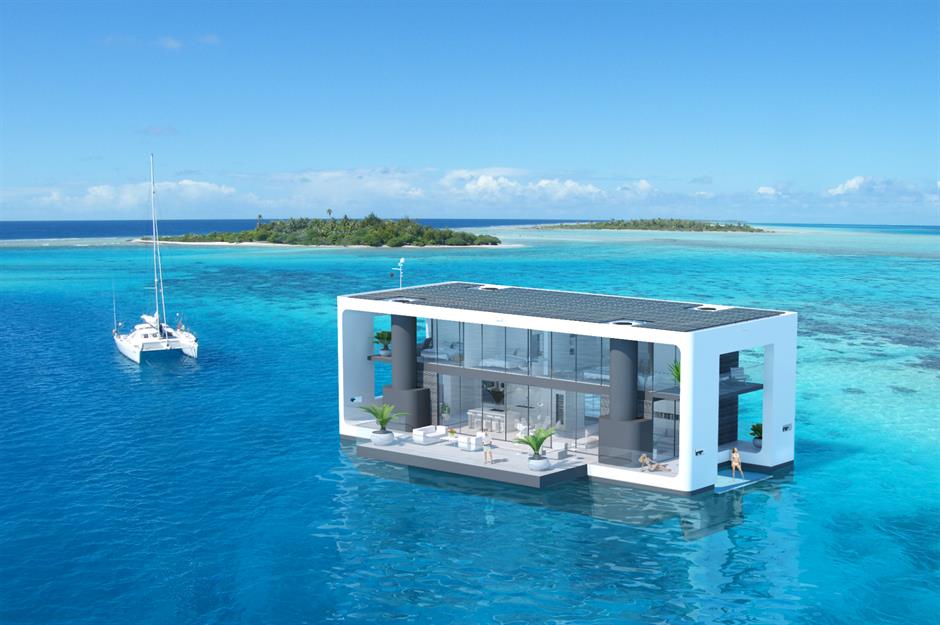 Floating Holiday Homes: Innovative Designs on Water imgae