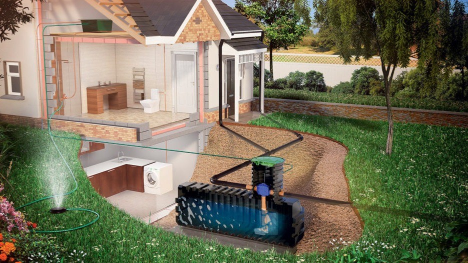 Rainwater Harvesting and Greywater Systems in Modern Cabins imgae
