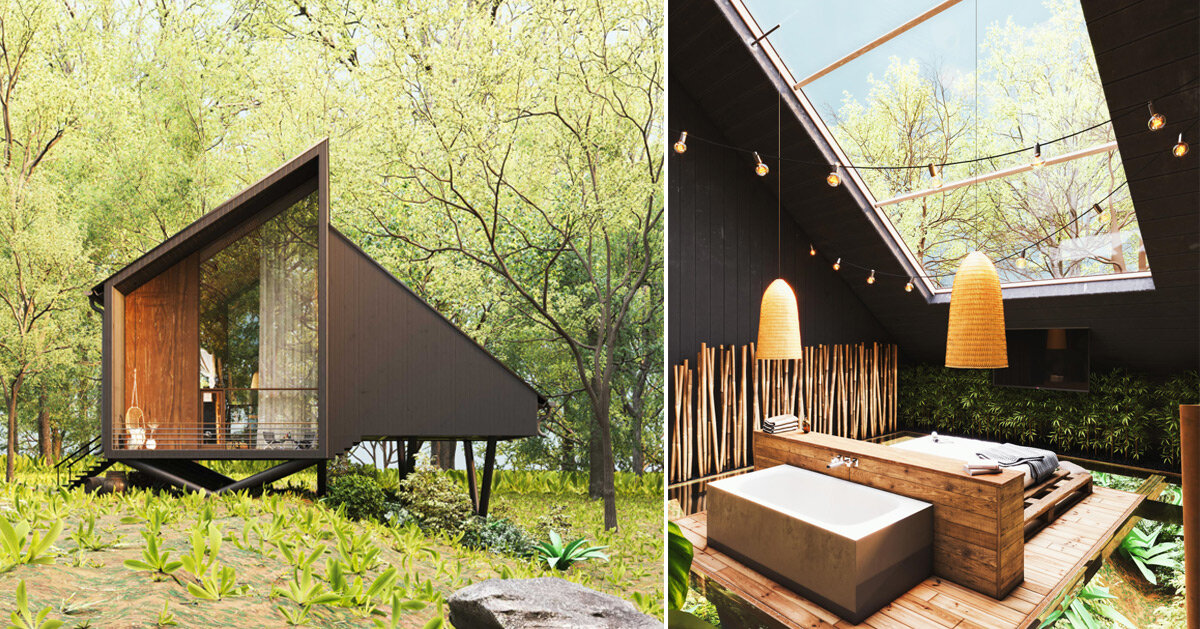 Blending Nature and Architecture: The Rise of Biophilic Cabin Design imgae