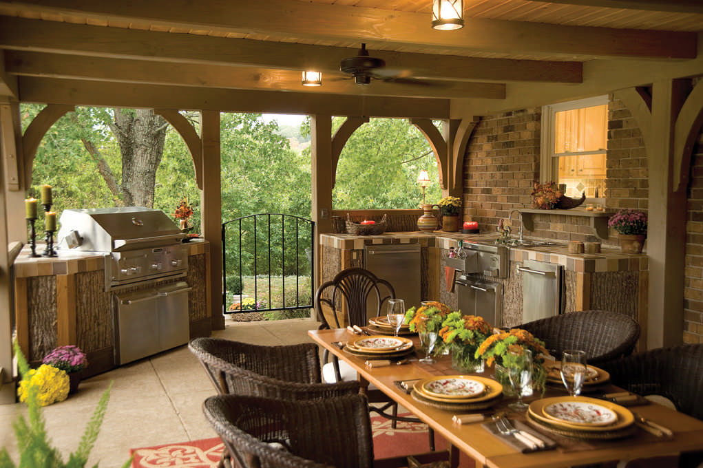 🔥 Rustic Cabin Lifestyle: Outdoor BBQs and Alfresco Relaxation imgae