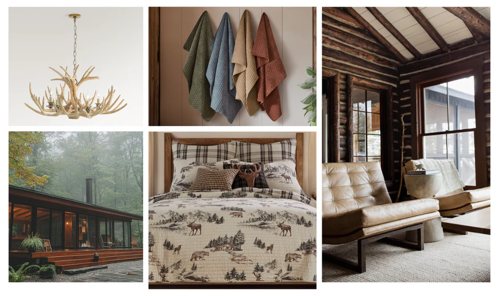 Adding Warmth to Your Cabin Interior with Natural Materials imgae