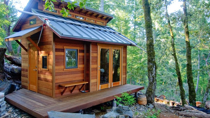 Eco-Friendly Building Materials: Creating a Sustainable Wooden Cabin imgae