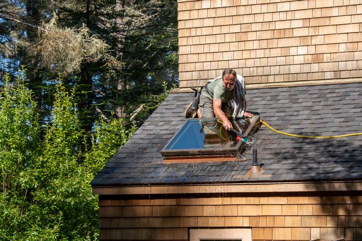 Spring Cabin Care: Window Cleaning, Roof Check & Yard Refresh Tips imgae